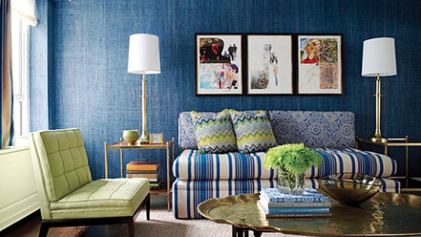 20 gam màu xanh tươi mát phù hợp thiết kế nội thất phòng khách-Phần 3
