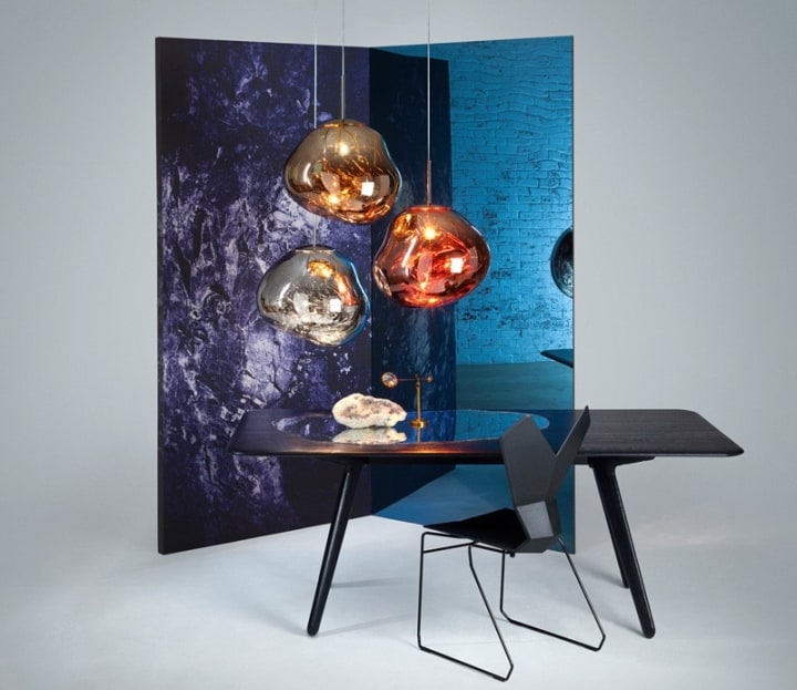 Đèn Trần “nóng chảy” – Tom Dixon & FRONT
