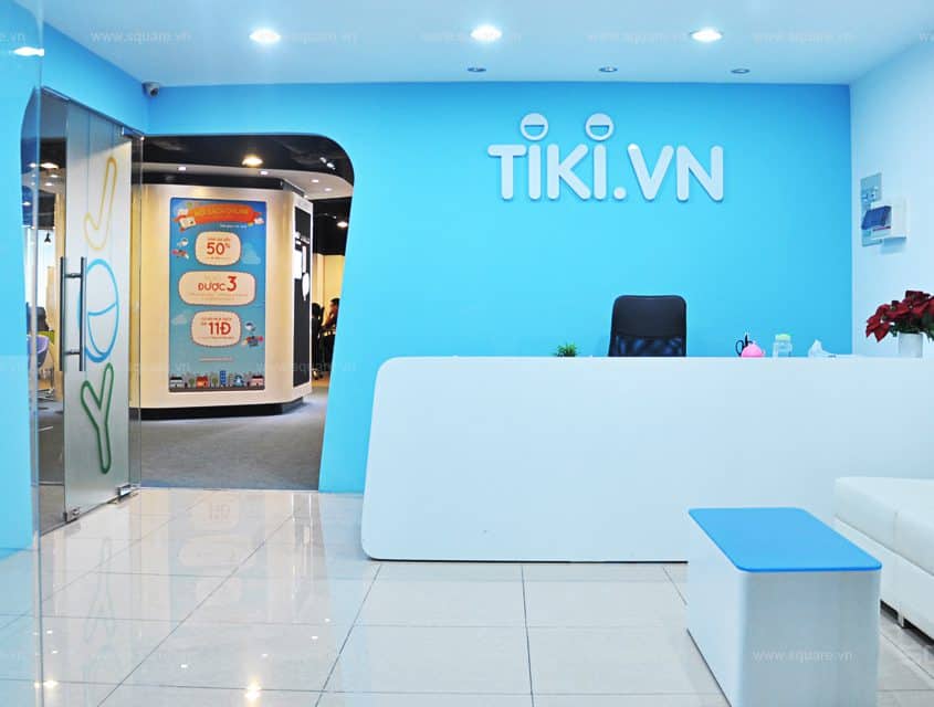 Thiết kế – Thi công văn phòng Tiki