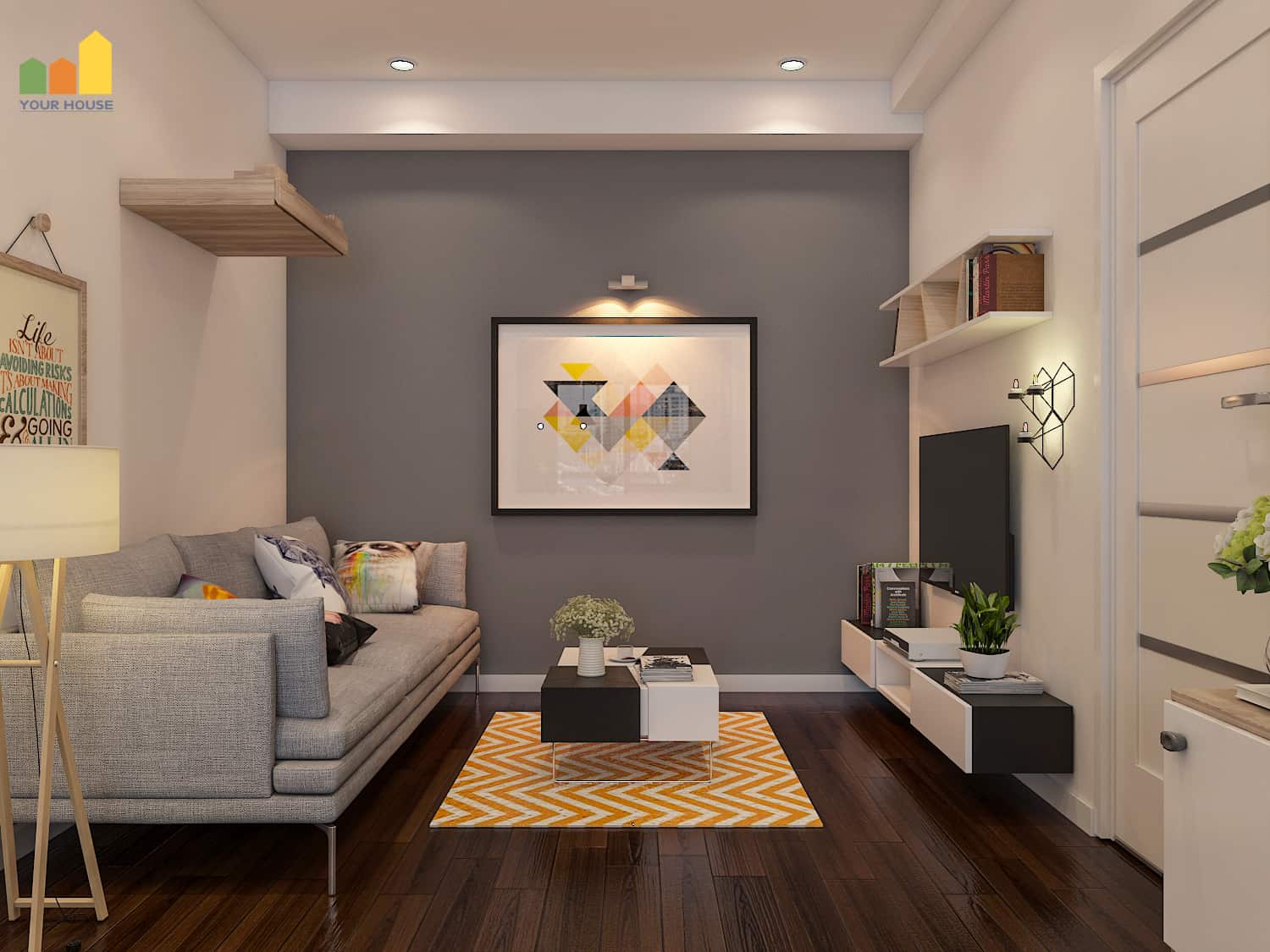 6 lời khuyên để thiết kế nội thất phòng khách đẹp