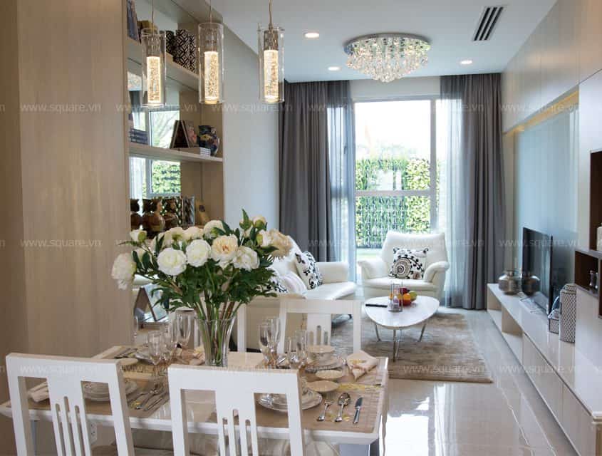 Cải tạo thiết kế- Thi công căn hộ hai phòng ngủ- Golden Star