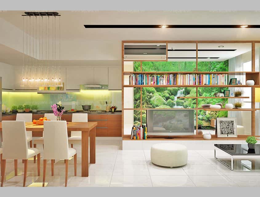 Thiết kế căn hộ chị Linh- Tropic Garden