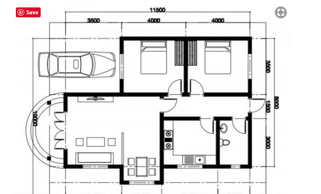 MẪU THIẾT KẾ NHÀ ĐẸP 1 TẦNG CÓ SÂN VƯỜN