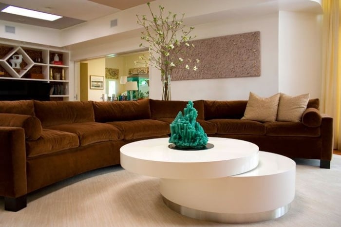 Tượng đá phong thủy chỉ nên đặt trong phòng khách - trang trí nội thất phòng khách đẹp