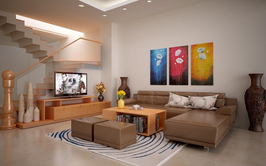 3 Cách thiết kế nội thất phòng khách hiện đại